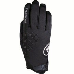 Gants de femme Roeckl Espa noir-blanc
